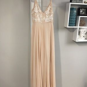 BHLDN Blush Sadia Bridesmaids Dress